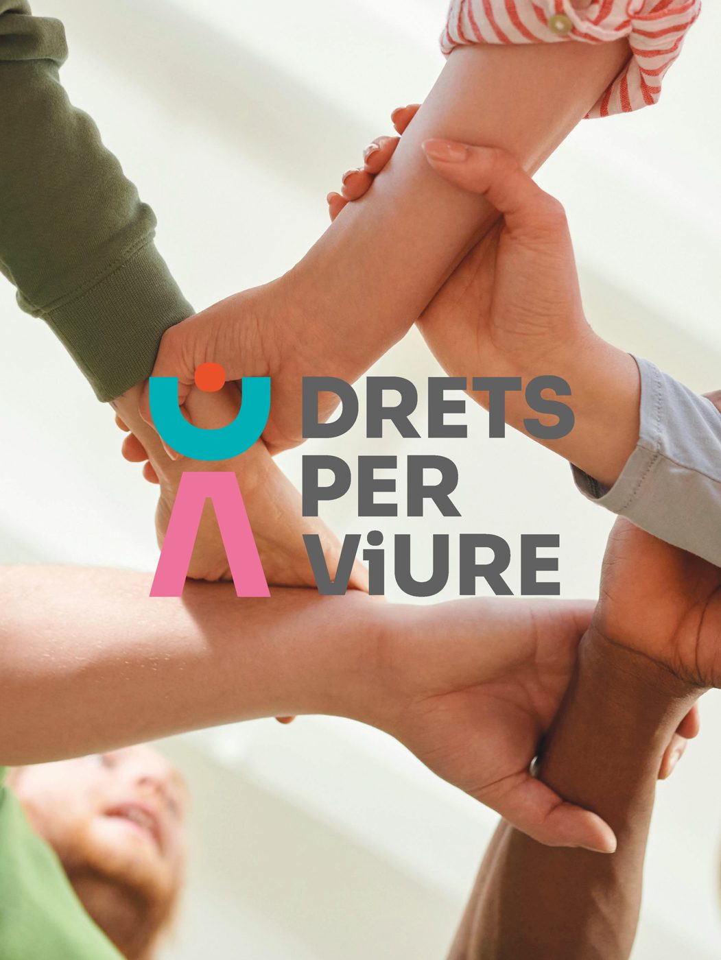 Identidad visual — Drets per Viure · diseño gráfico Puig Monreal